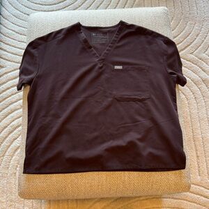 Figs Black Short Sleeve Tee